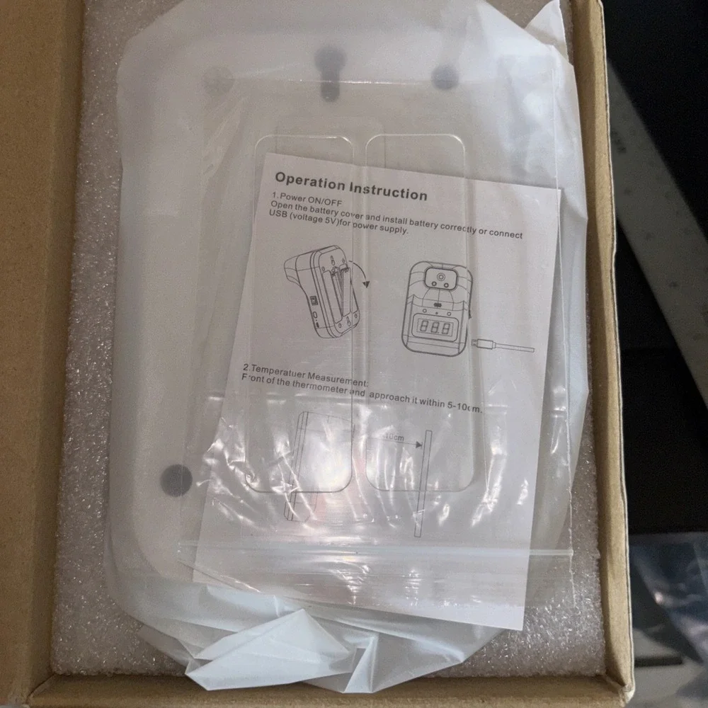 AI Non-Contact Infrared Thermometer High Temperature Alarm‎ Digital Tube K3PLUS